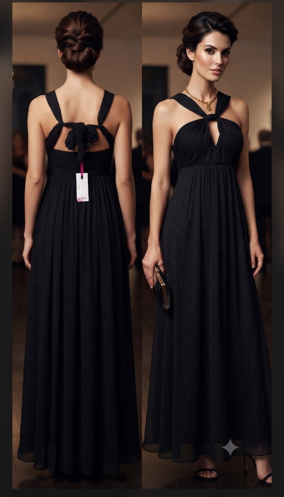 Robe soie neuve