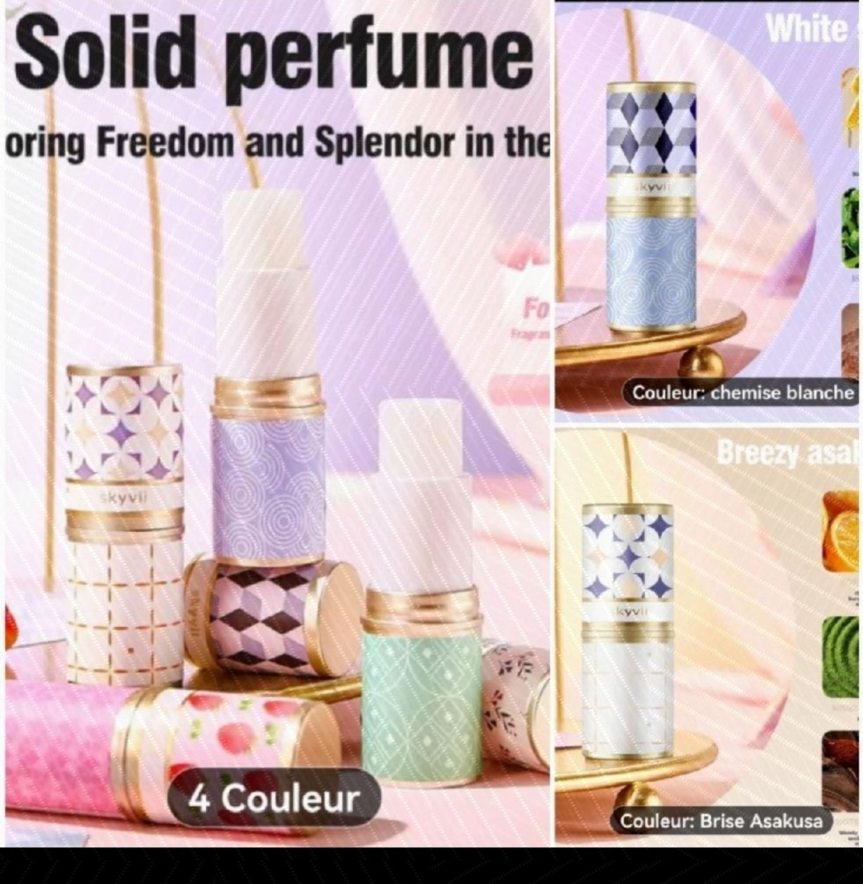 Parfum solide