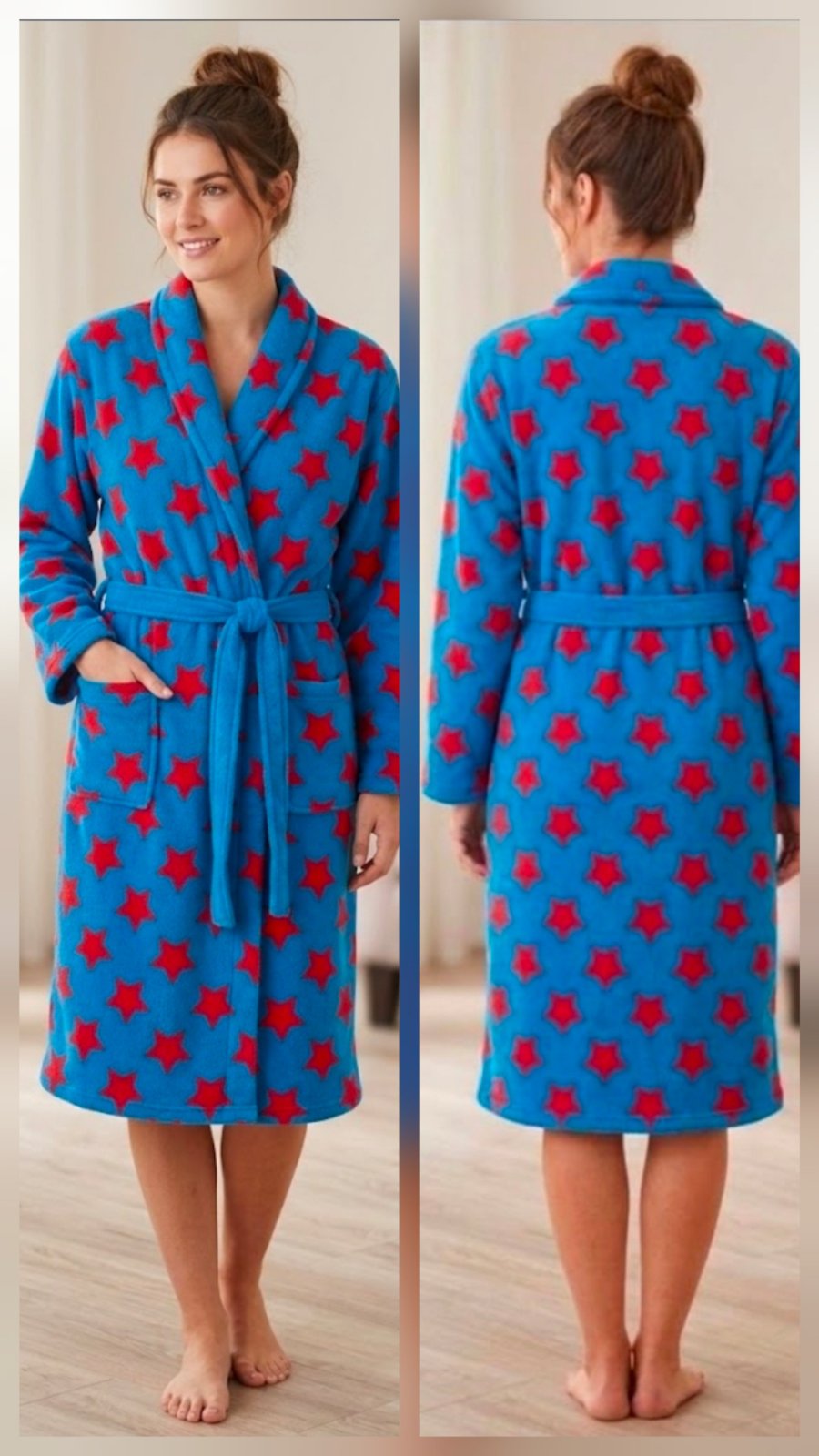 Robe de chambre polaire