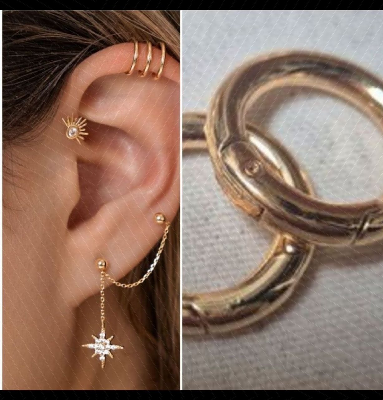 Faux piercing neuf