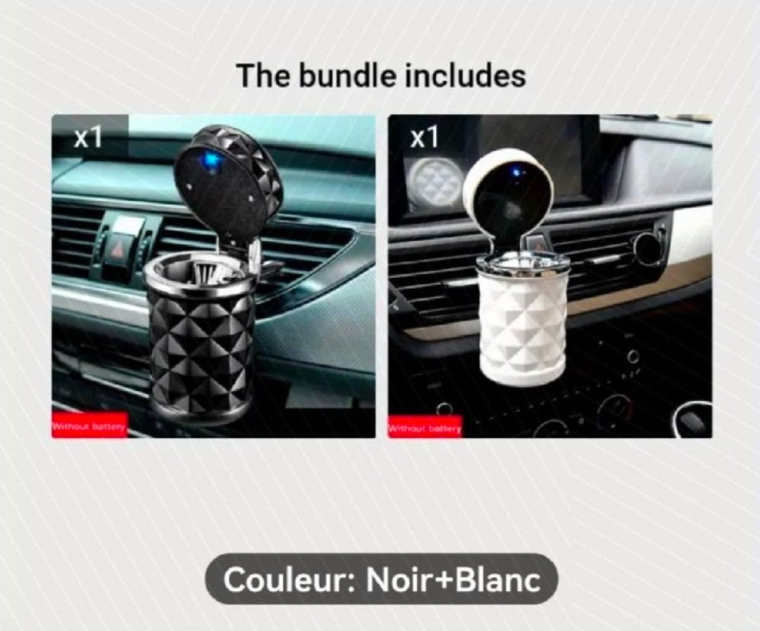 Cendrier de voiture 