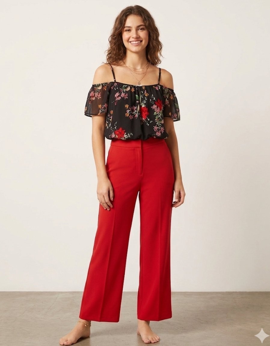 Blouse fleurie neuve