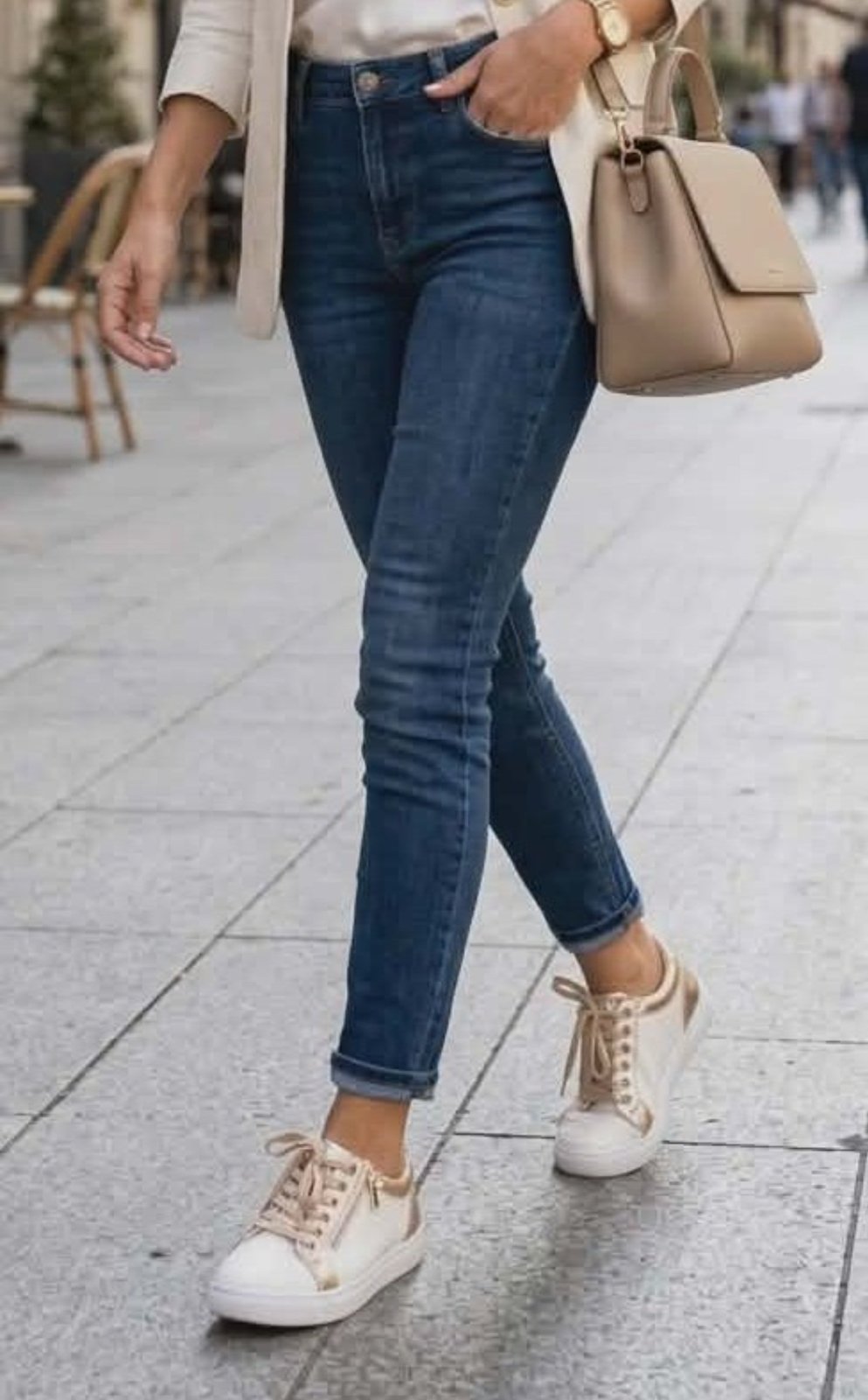 Baskets croco 