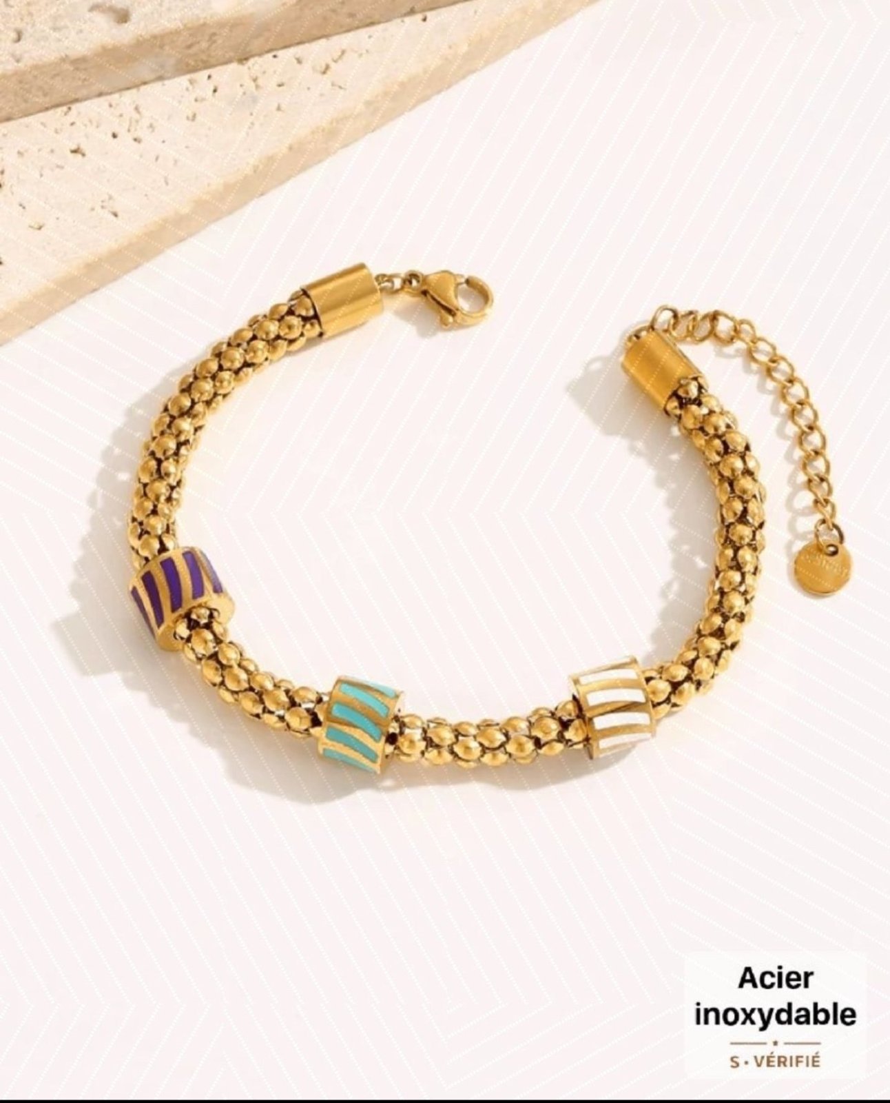 Bracelet inoxydable 
