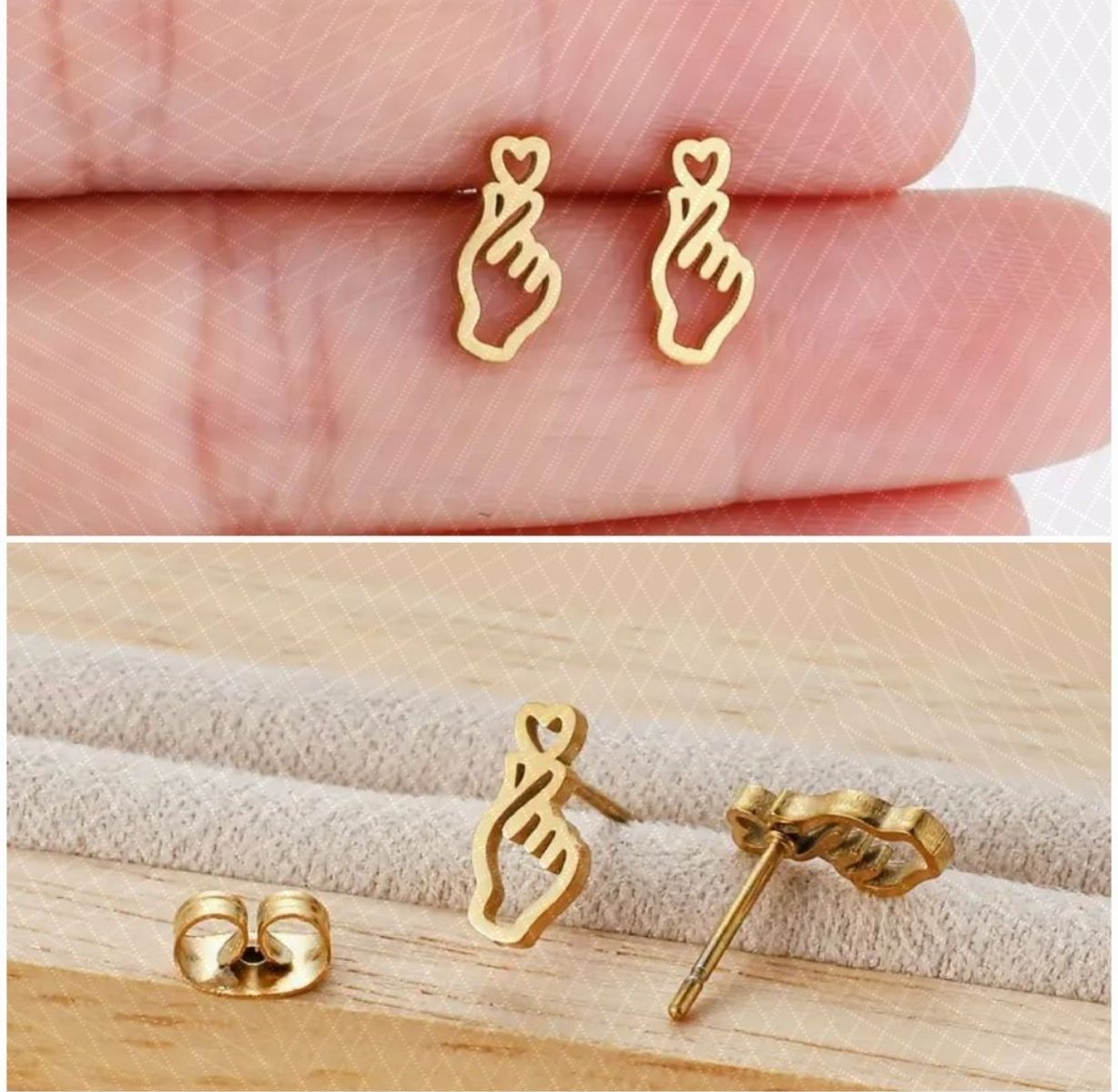 Boucle d'oreille neuf