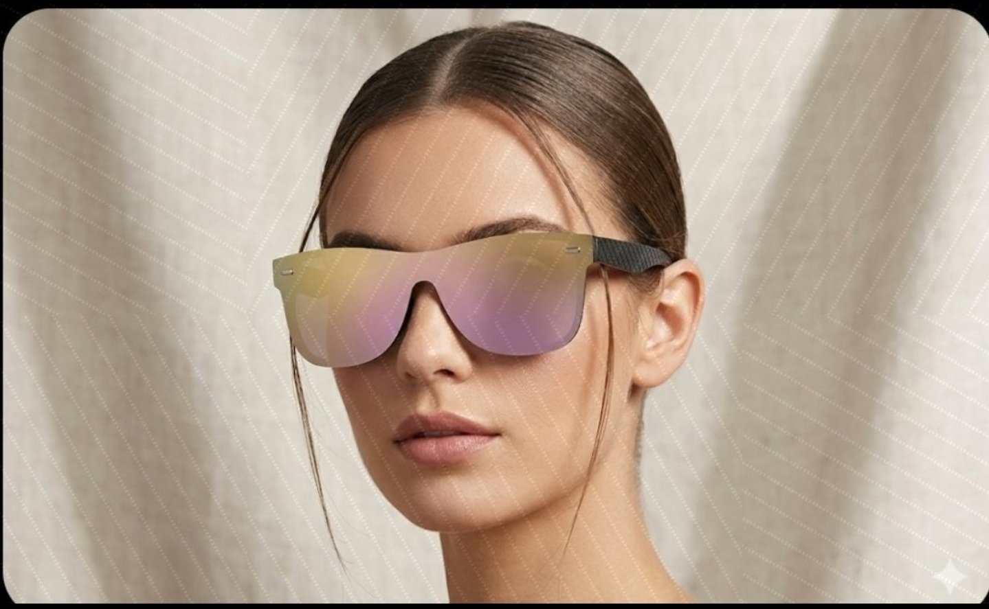 Lunettes miroitées