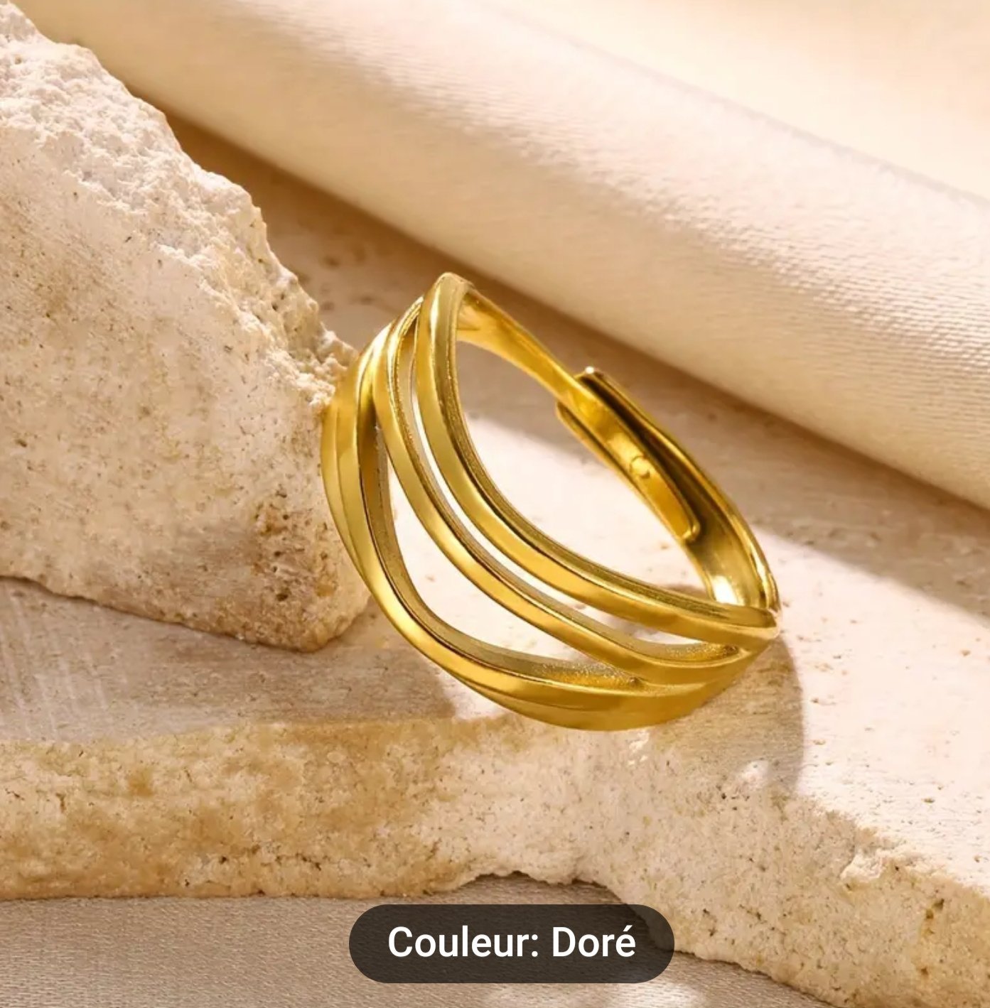 Bague croisé 