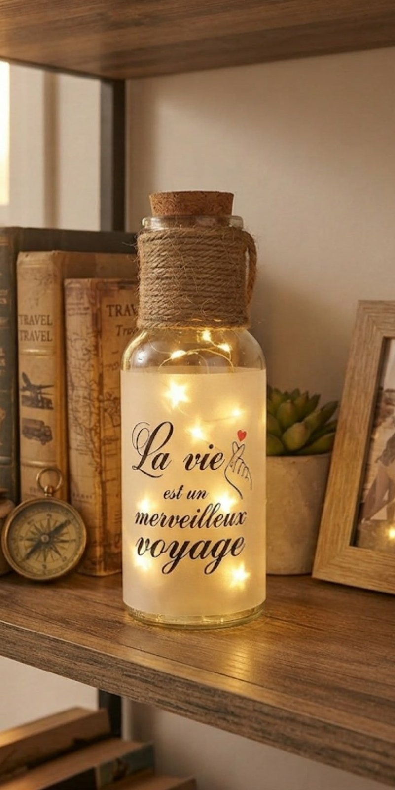Bouteille décorative LED
