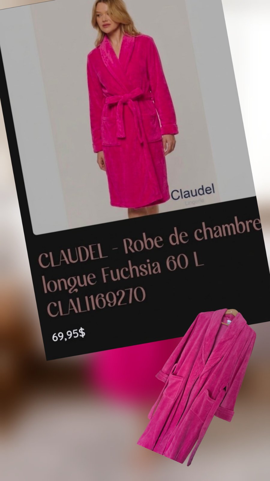 Robe de chambre CLAUDEL