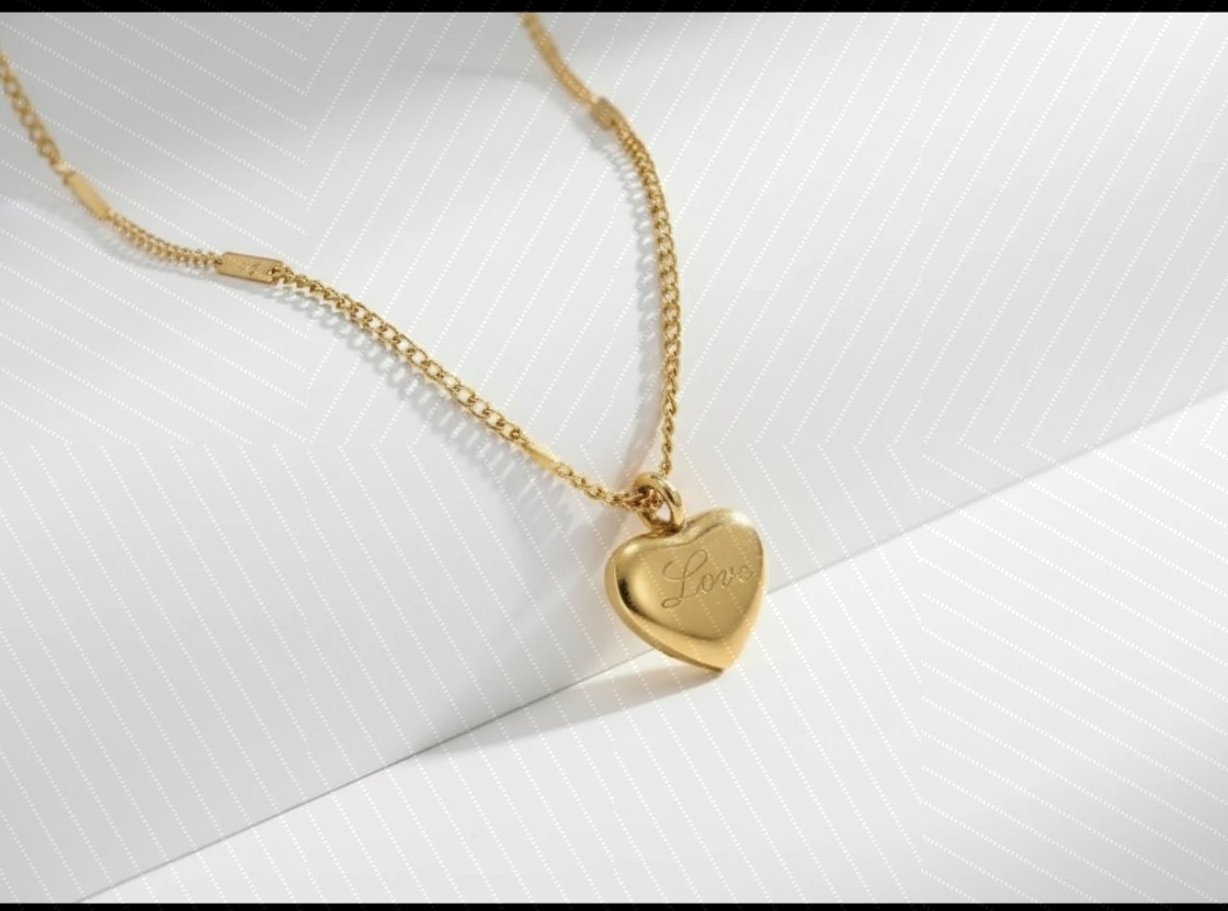 Collier coeur 