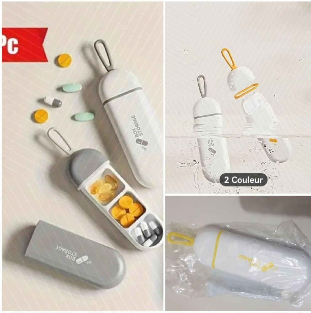 Boîte à pilule étanche 