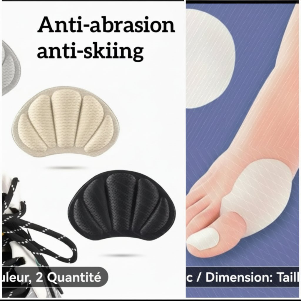 Lot protection pied neuf