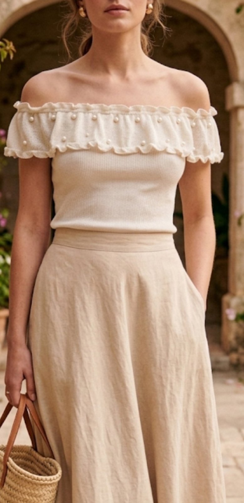 Pull perles 