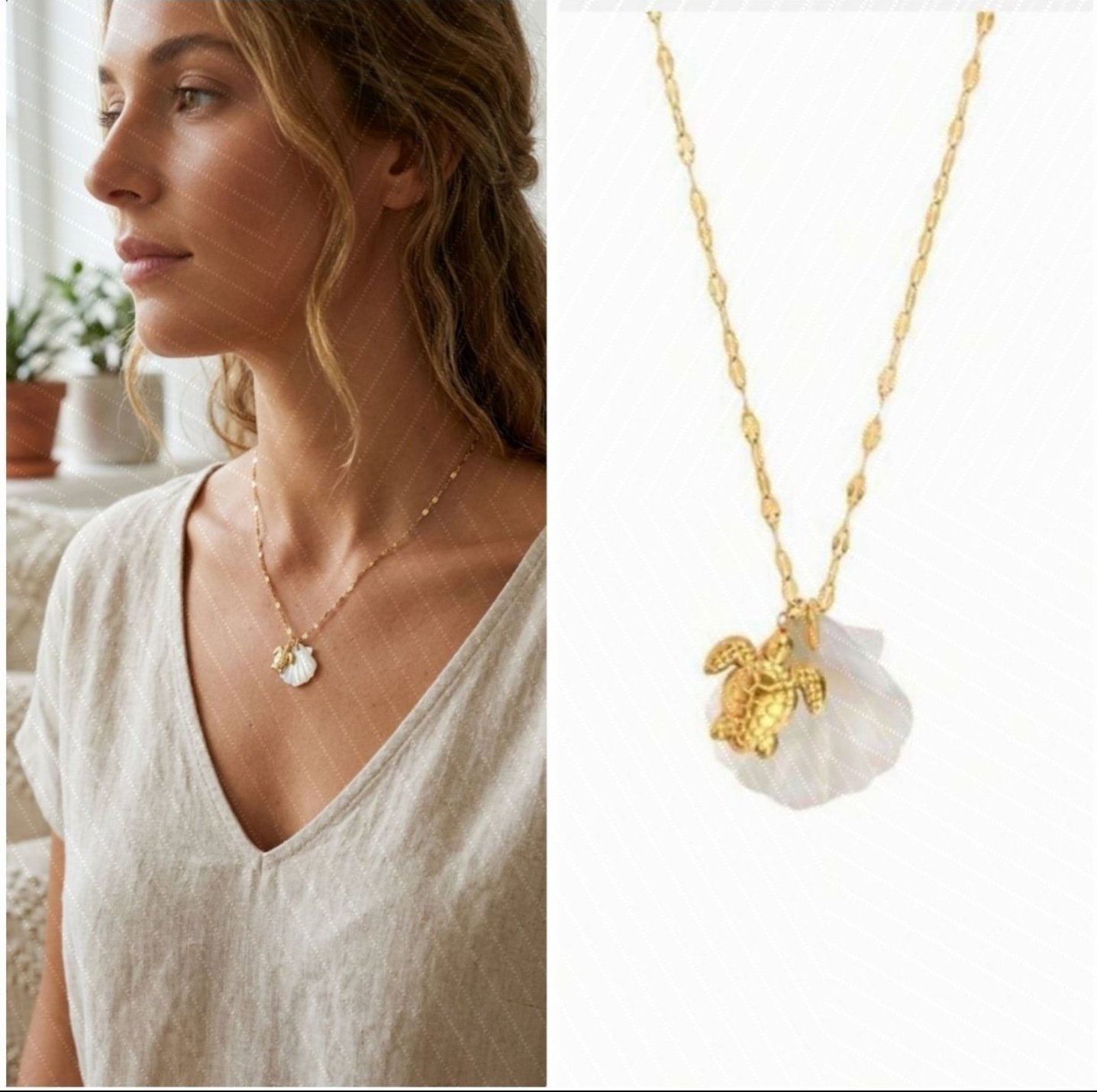 Collier porte bonheur 
