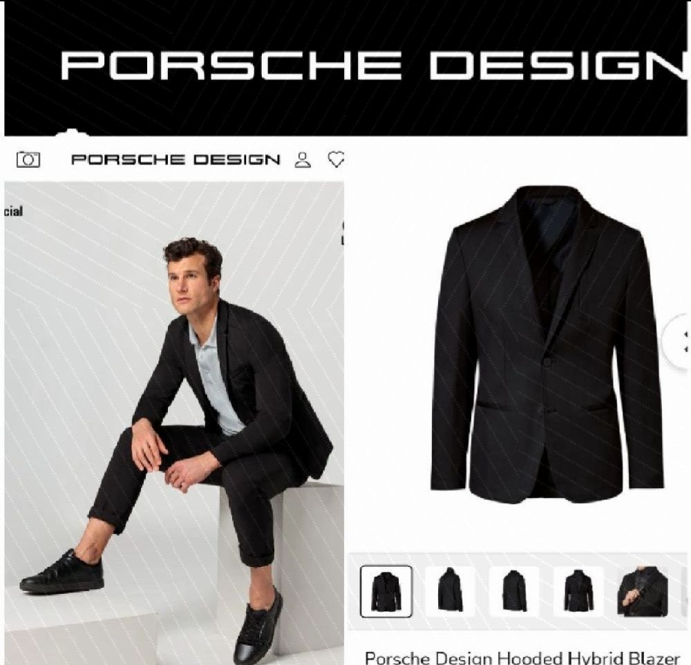 Blazer homme PORSHE DESIGN