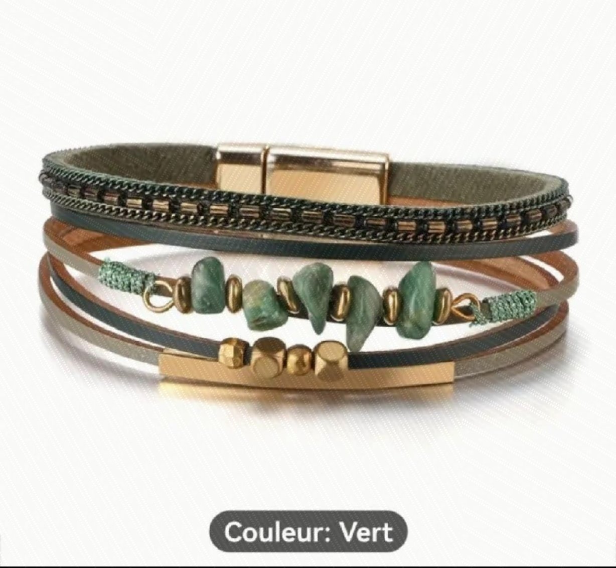 Bracelet cuir neuf