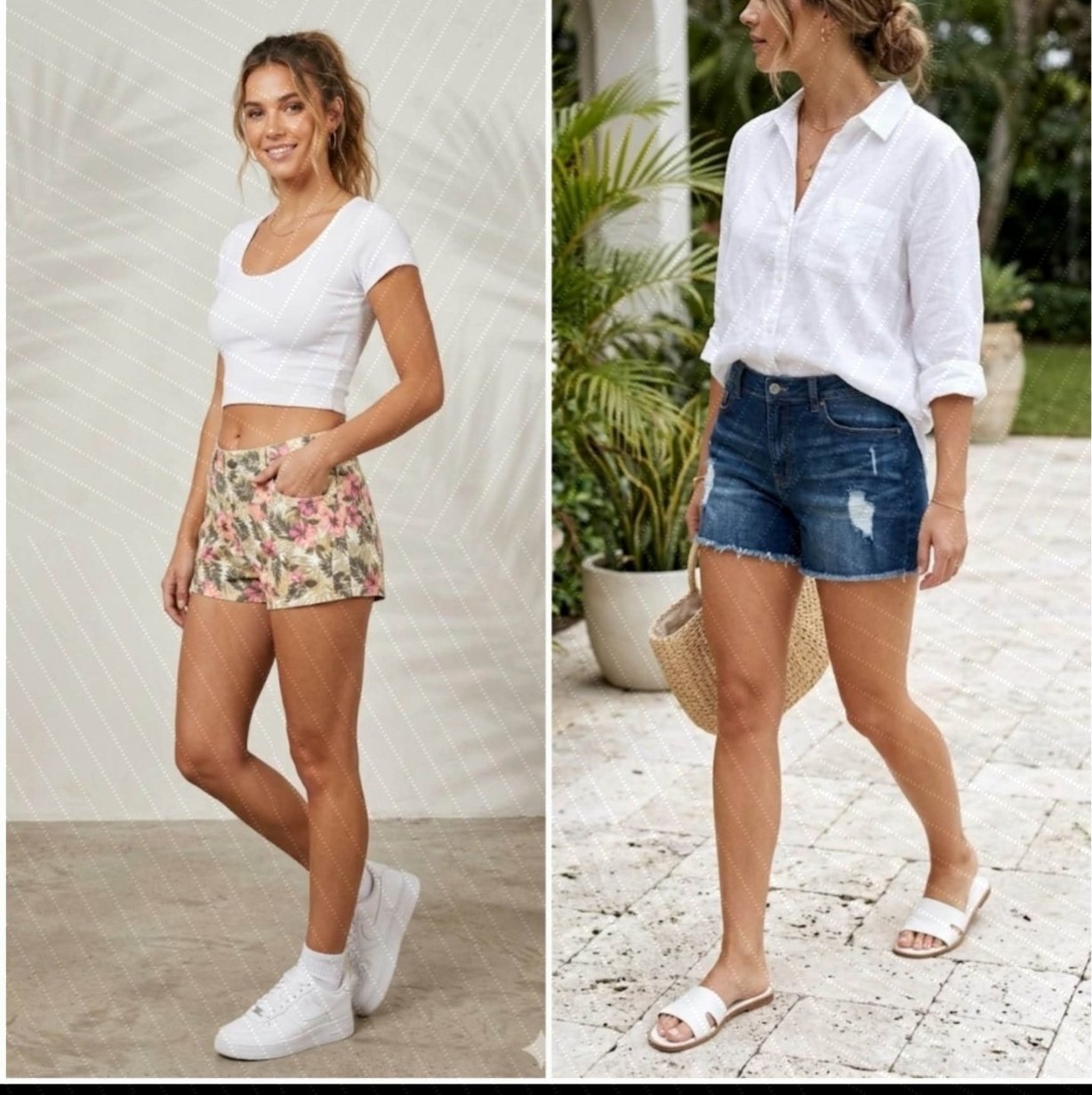Lot shorts Jean
