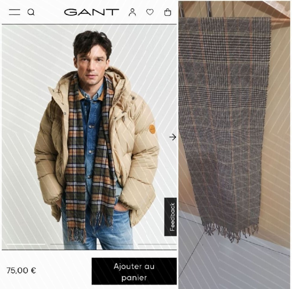 Écharpe GANT