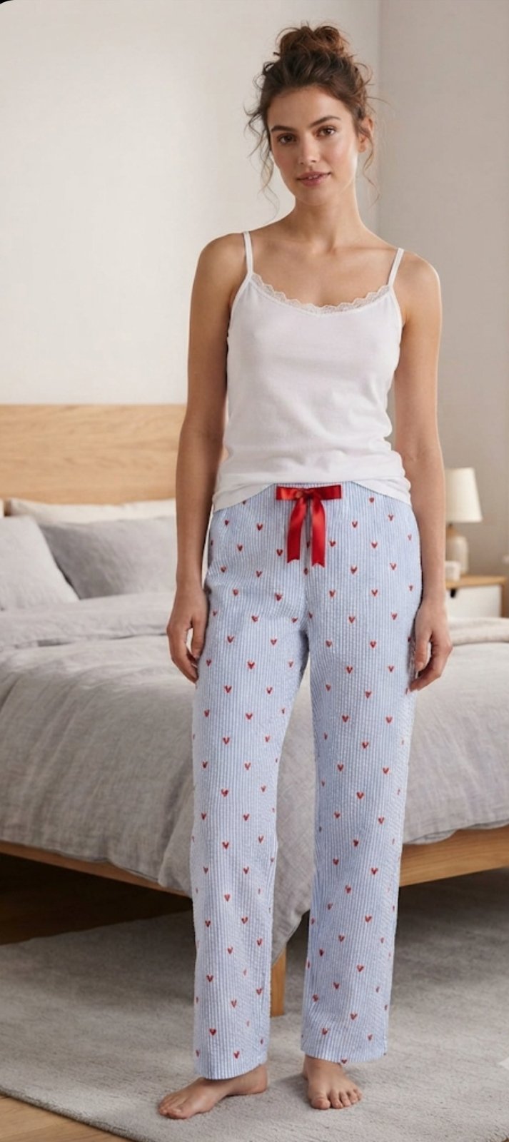 Pantalon pyjama +caraco neuf