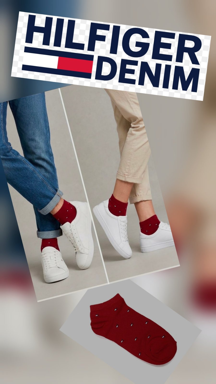 Lot chaussettes TOMMY HILFIGER 