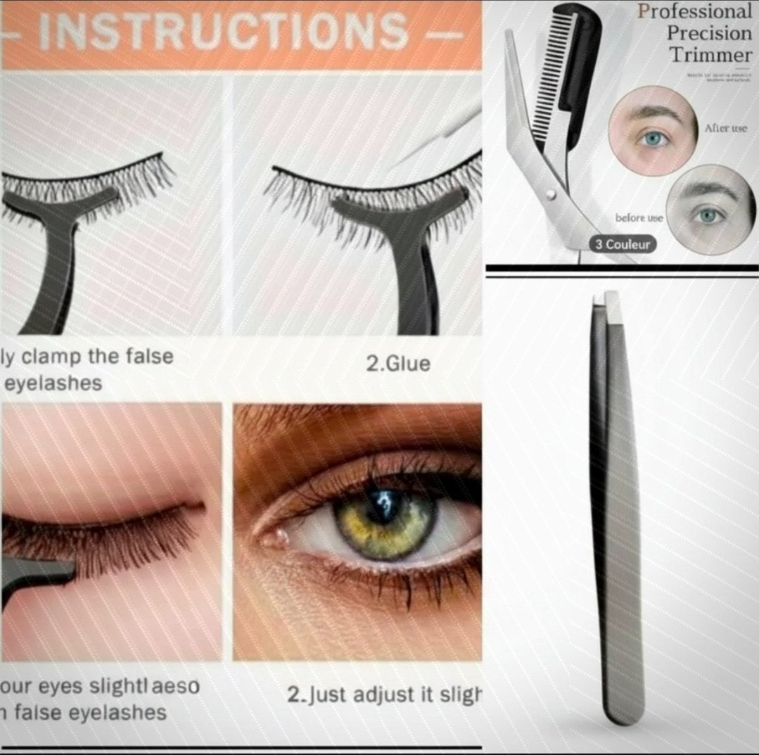 Lot ustensiles yeux Neuf
