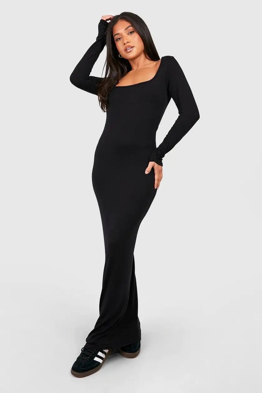 Robe longue noir 