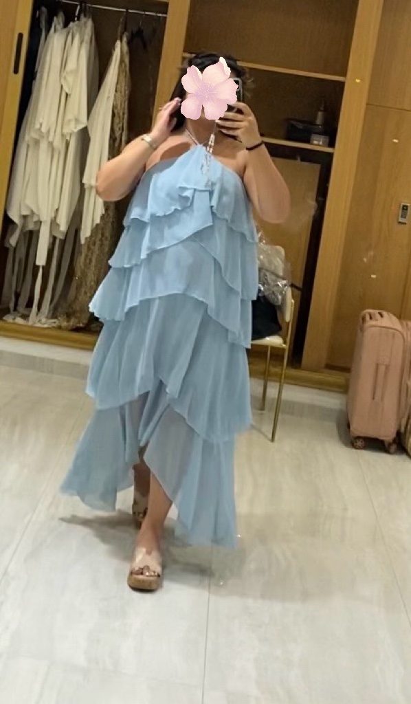 Magnifique robe blue  porte une seule fois