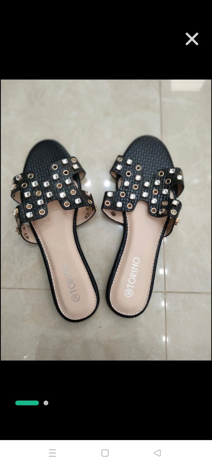 Claquettes femme neuve