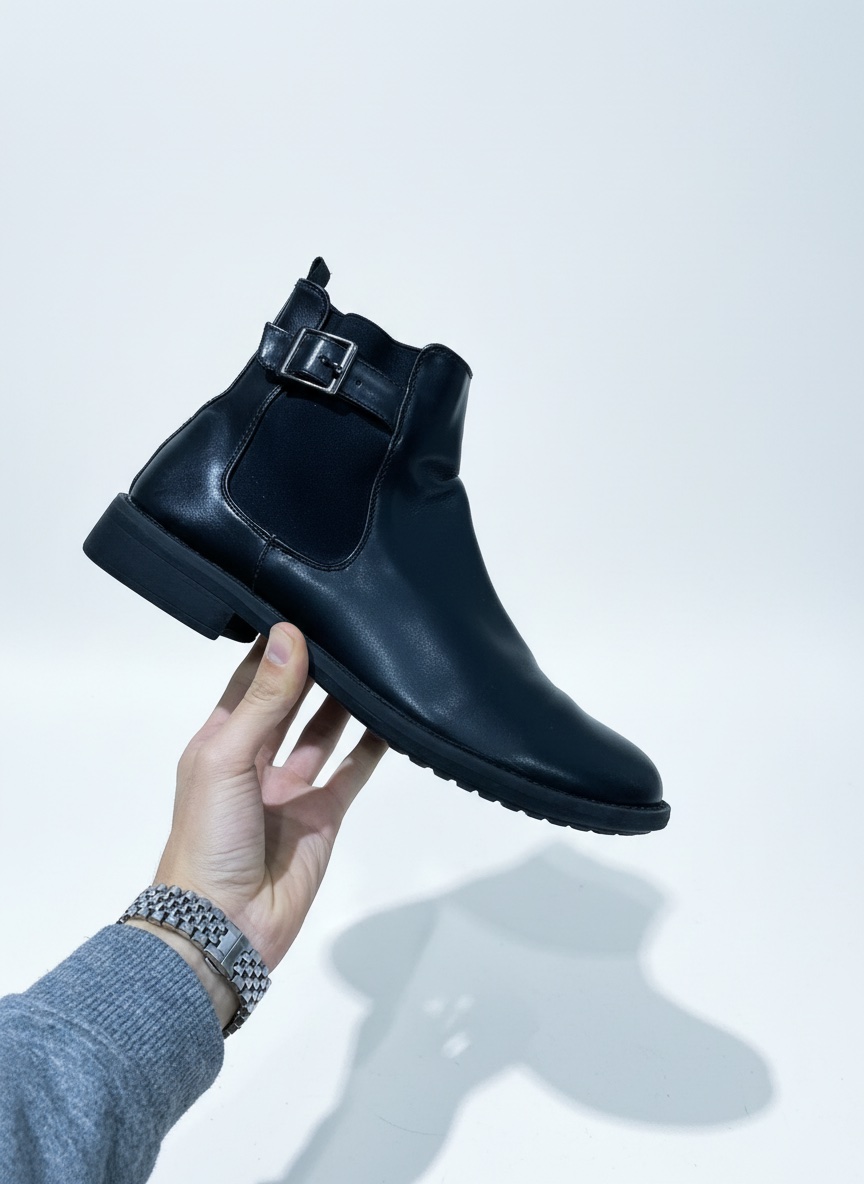 Boots Chelsea Kiabi Noires - Taille 43