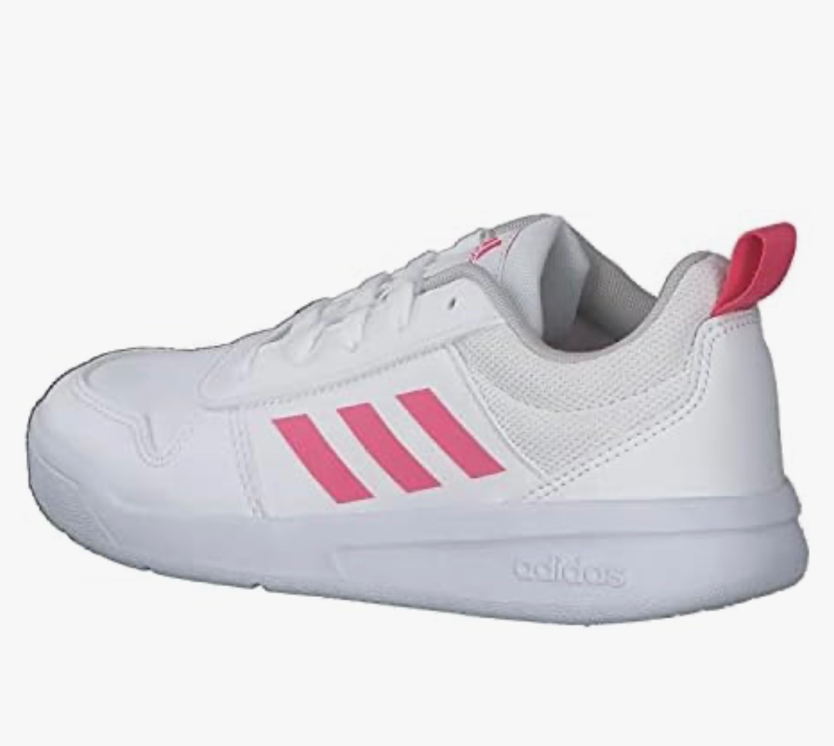 Baskets Adidas Tensaur Blanc & Rose (originale)
