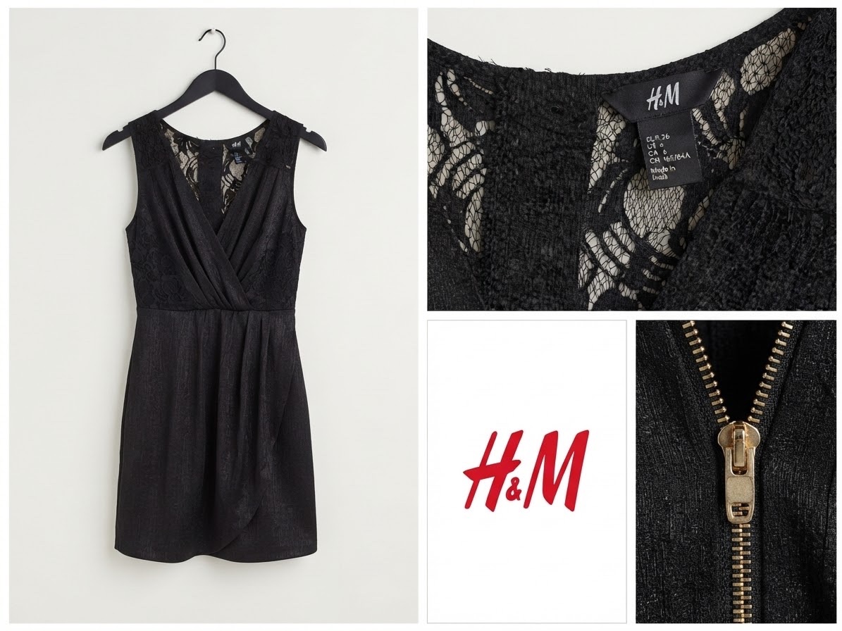 Robe noire H&M - jamais porté