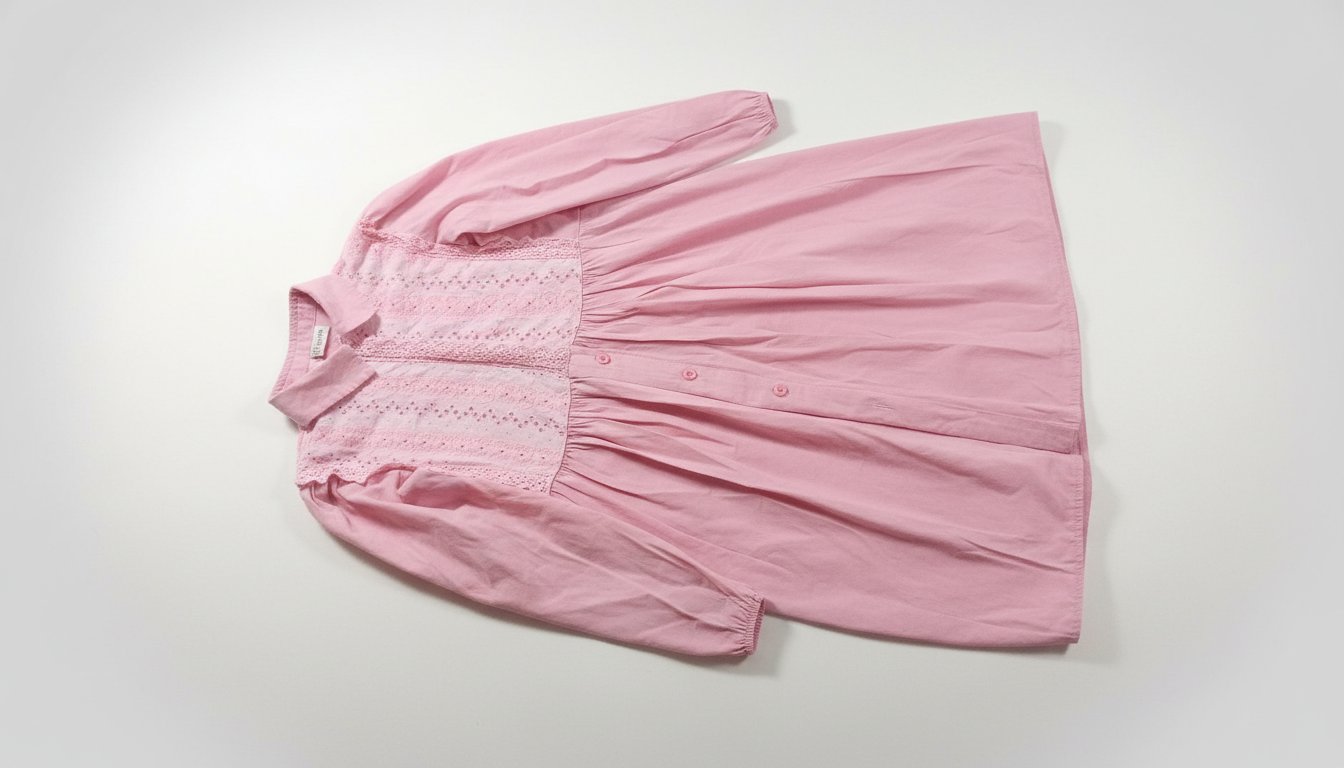 Chemise rose