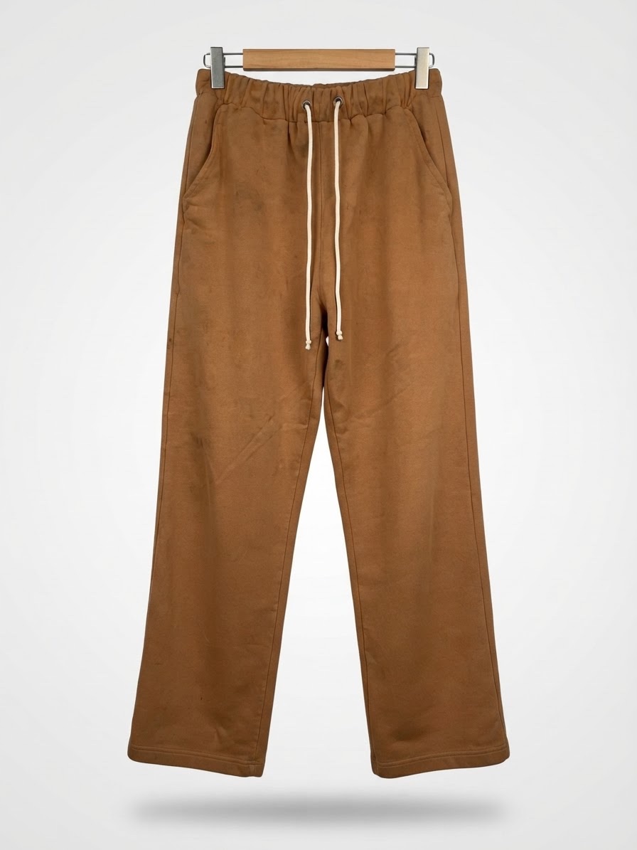Pantalon marron clair caramel