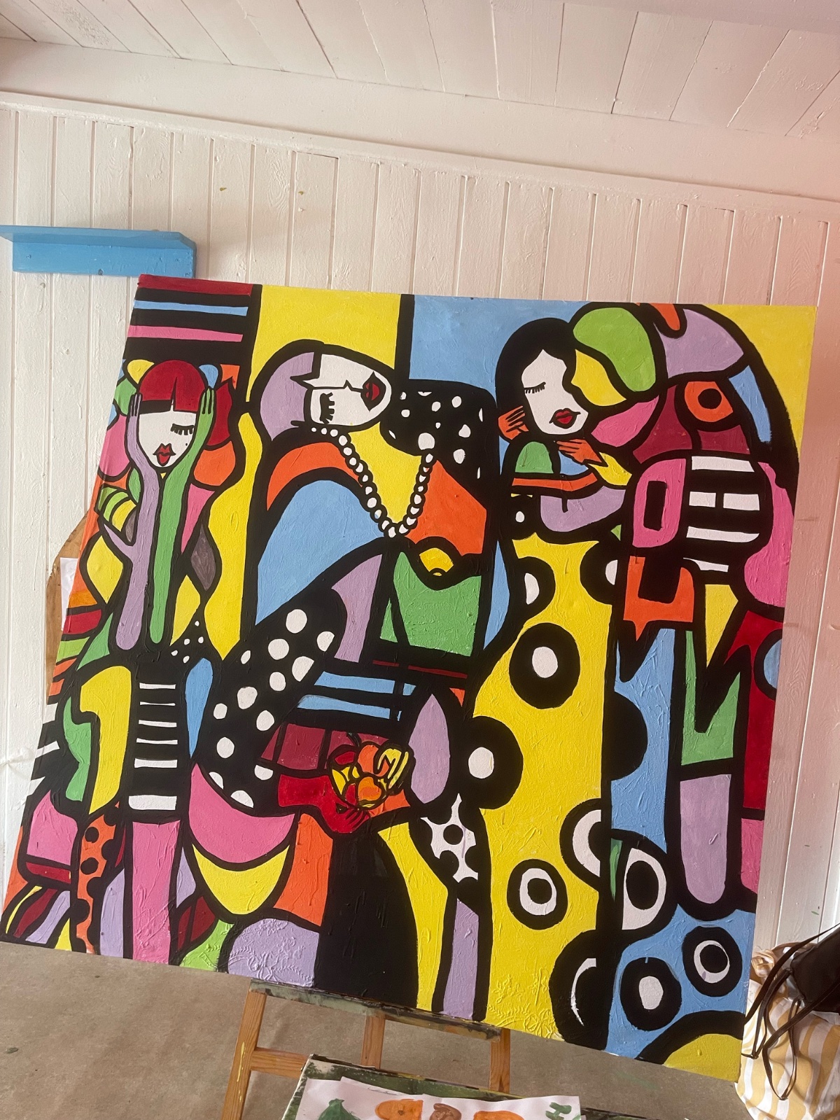 Tableau acrylique