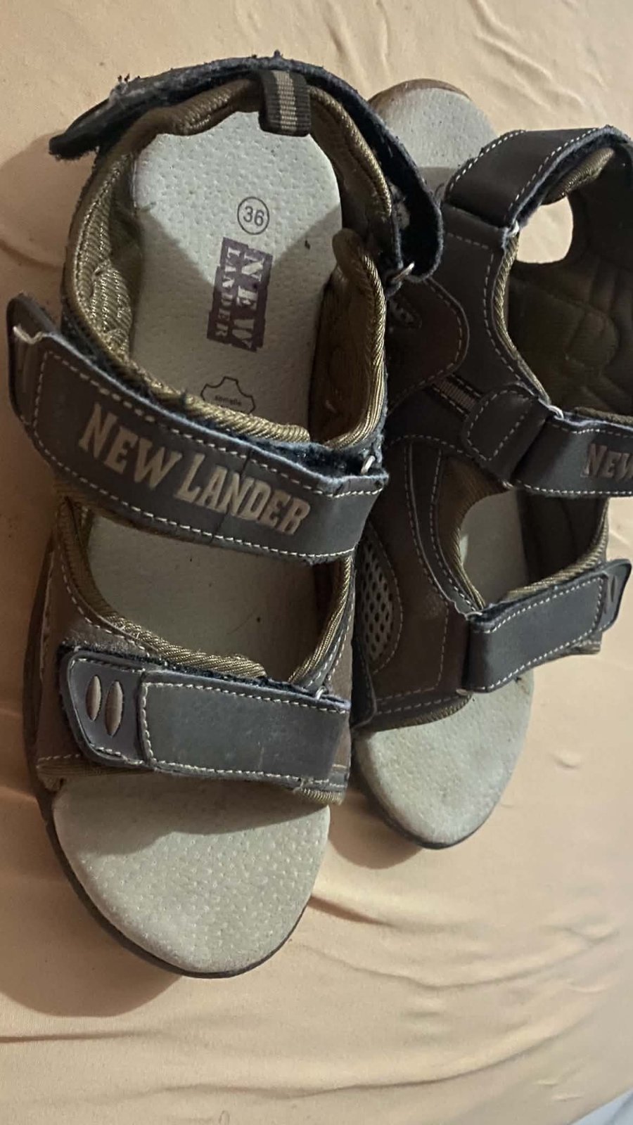 Sandales Marron Confortables New Lander – Pointure 36