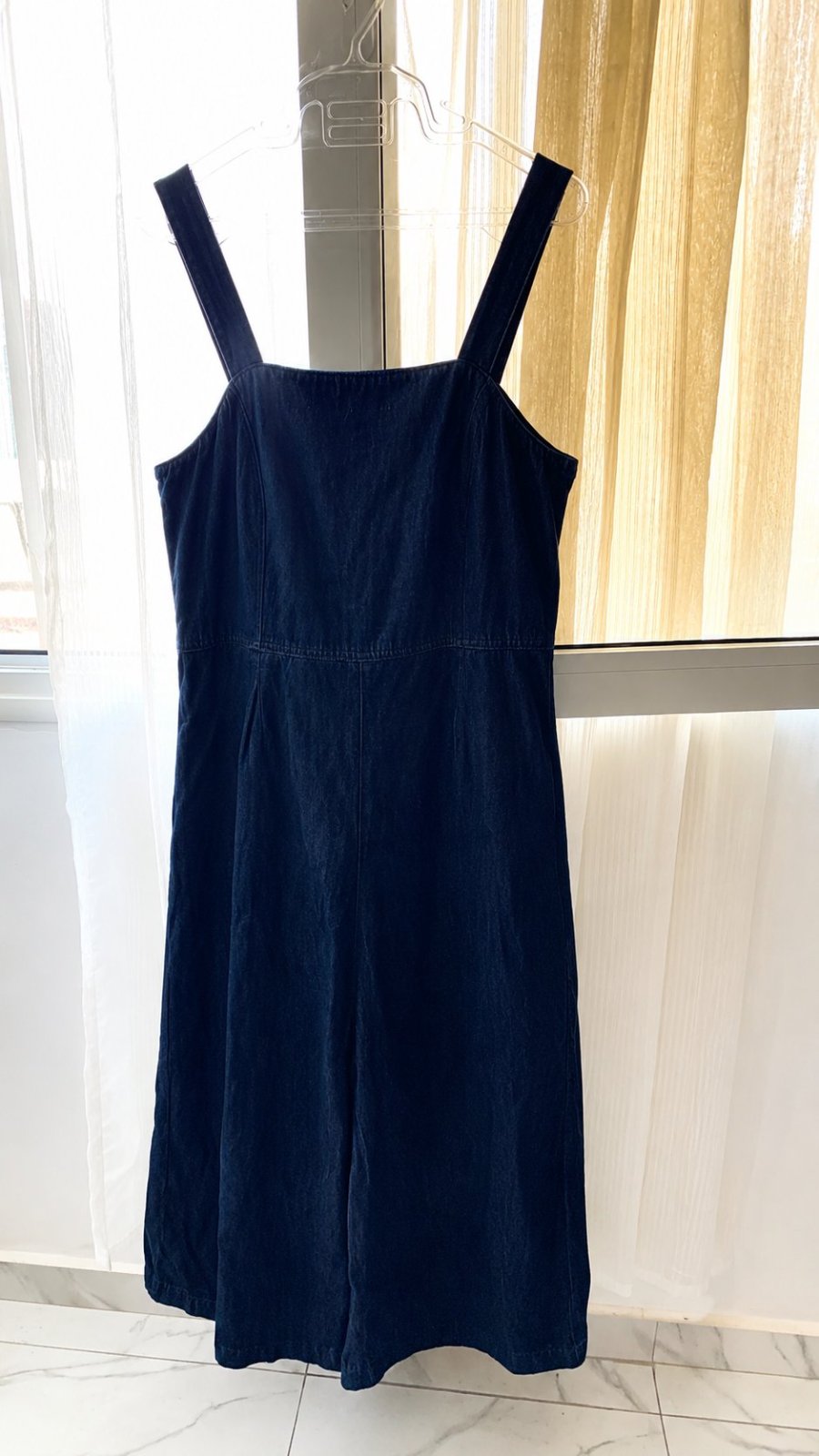 Combinaison en jean brut – coupe wide leg – Importée de France