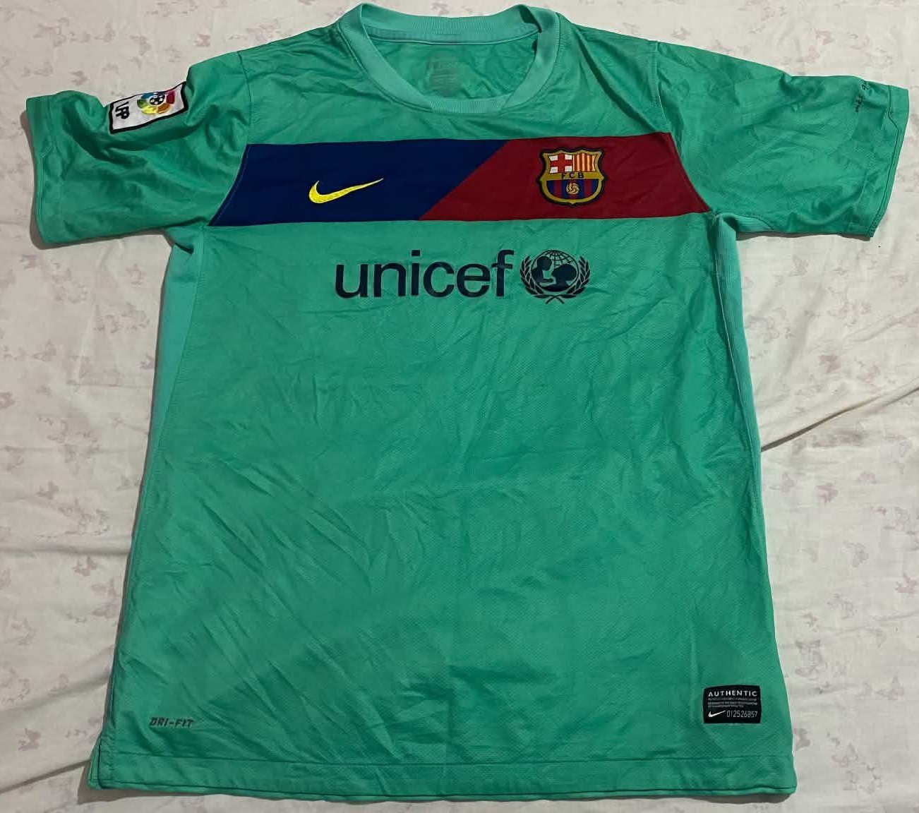 Maillot Vintage FC Barcelone Extérieur 2010/2011 - Nike