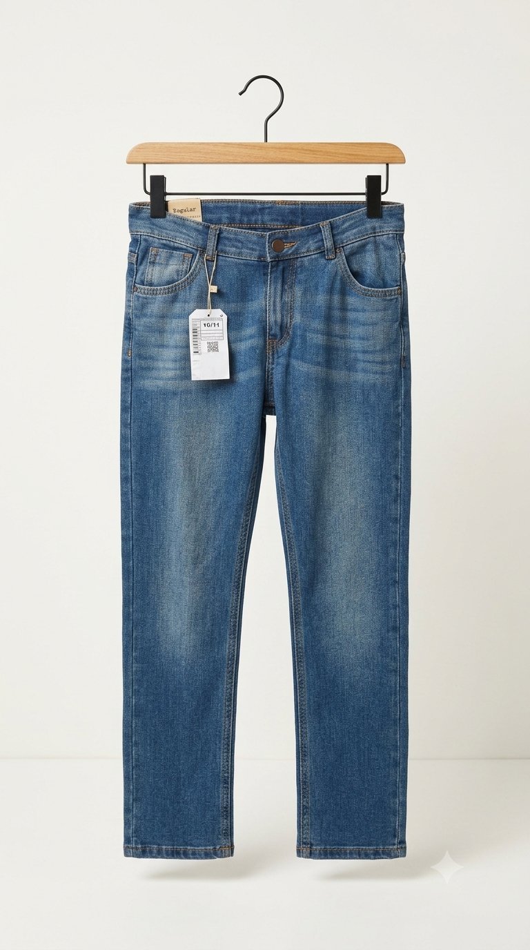 Jean Regular Garçon (Taille 10-11 ans) - Neuf avec étiquette