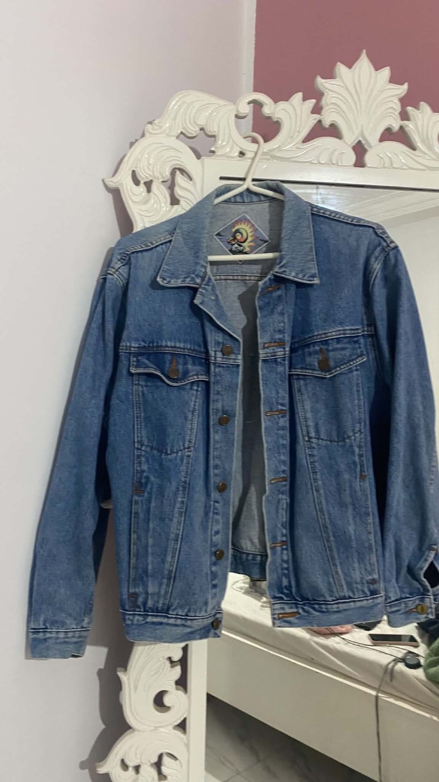 Veste en jean de style vintage