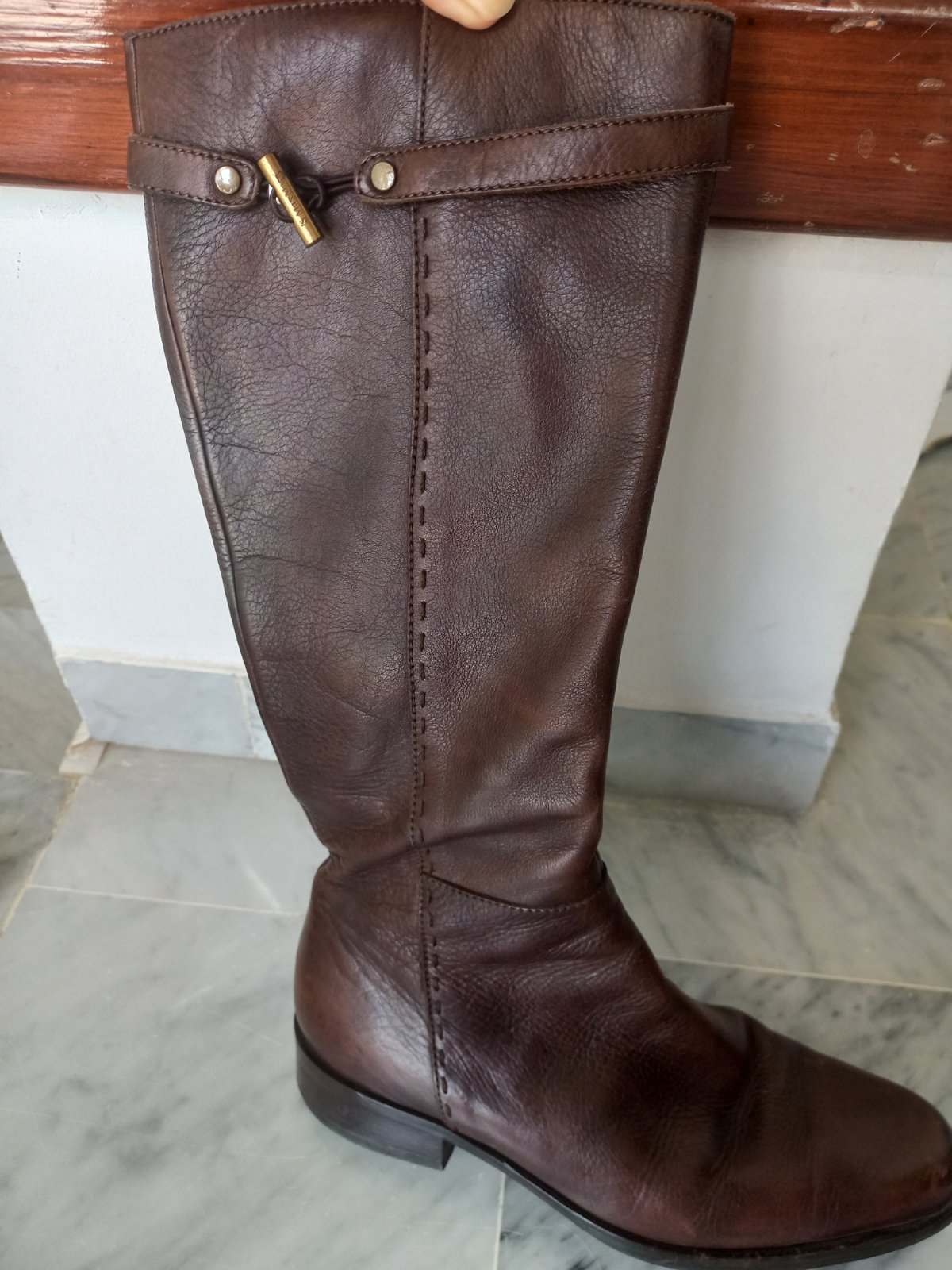 Botte cuir