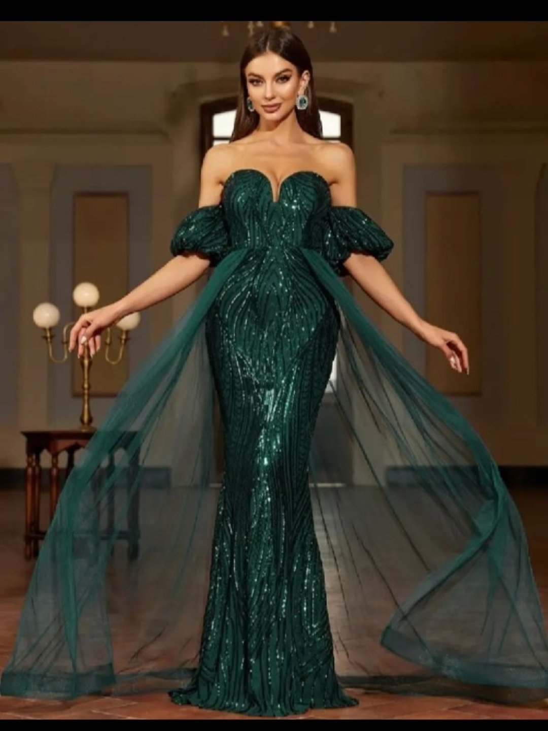 Robe en sequin soirée