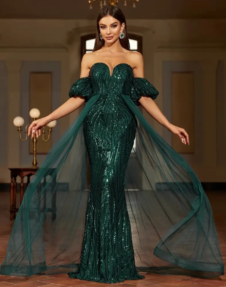Robe soirée en sequin 