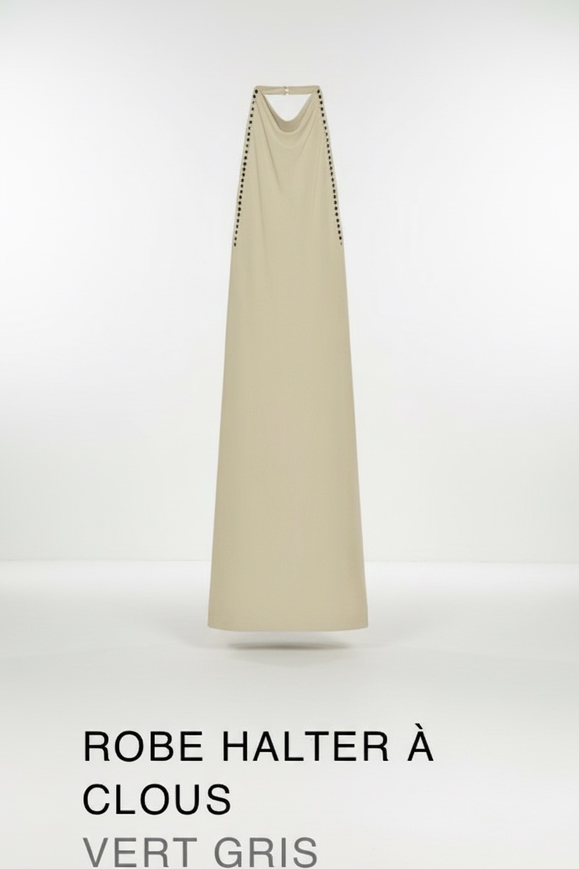 Robe zara neuve avec etiquettes dos nu 