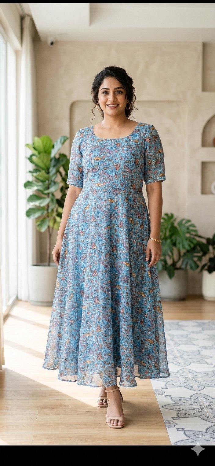 Robe très stylé,  Taille 42/44. 