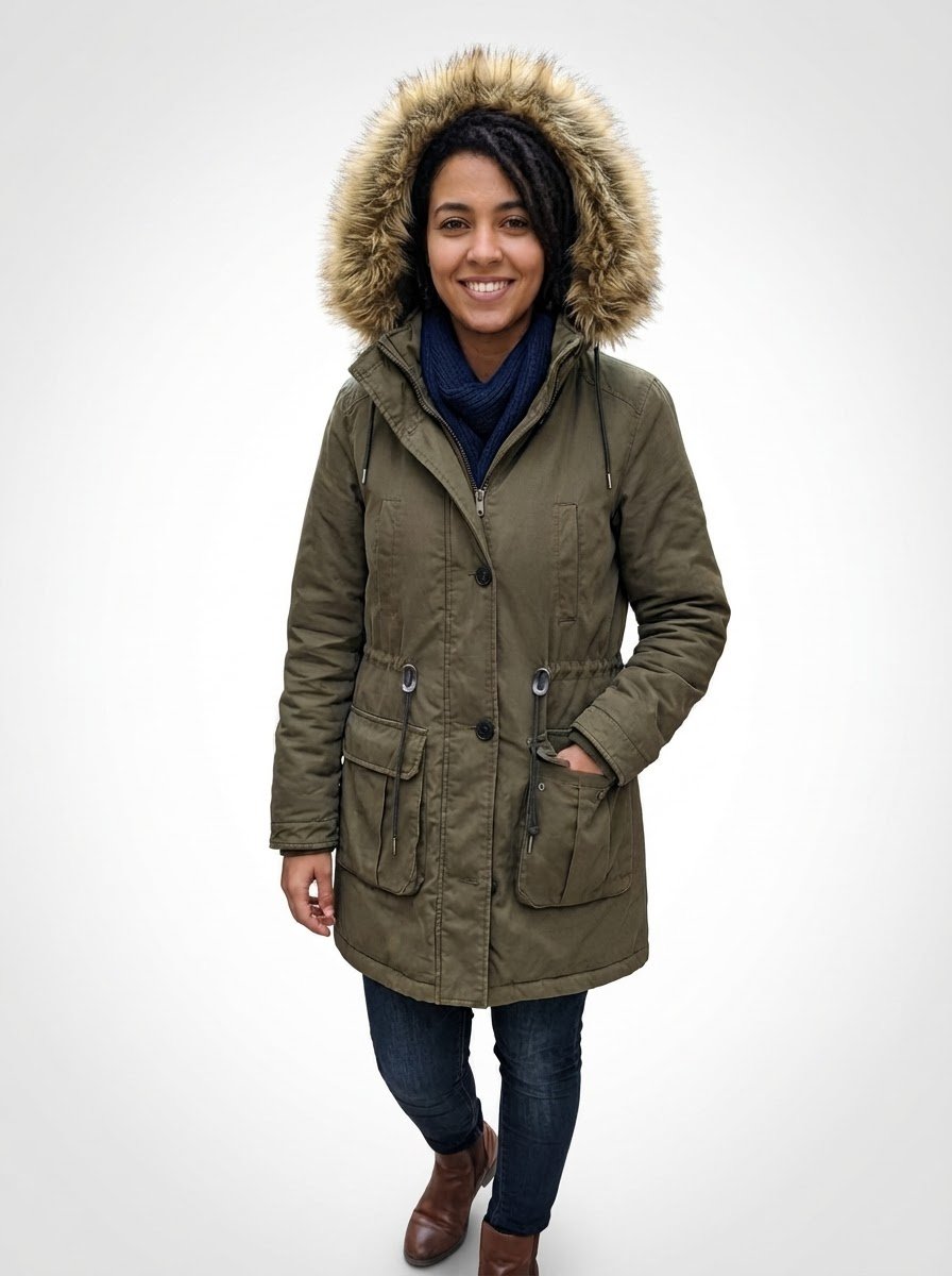 Parka Clockhouse C&A 💚💚💚 Taille 34/XS