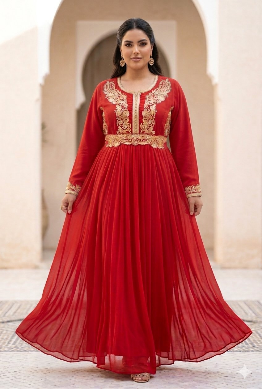 CAFTAN. TAILLE 50/52/54.  ملبوس مرة بركا