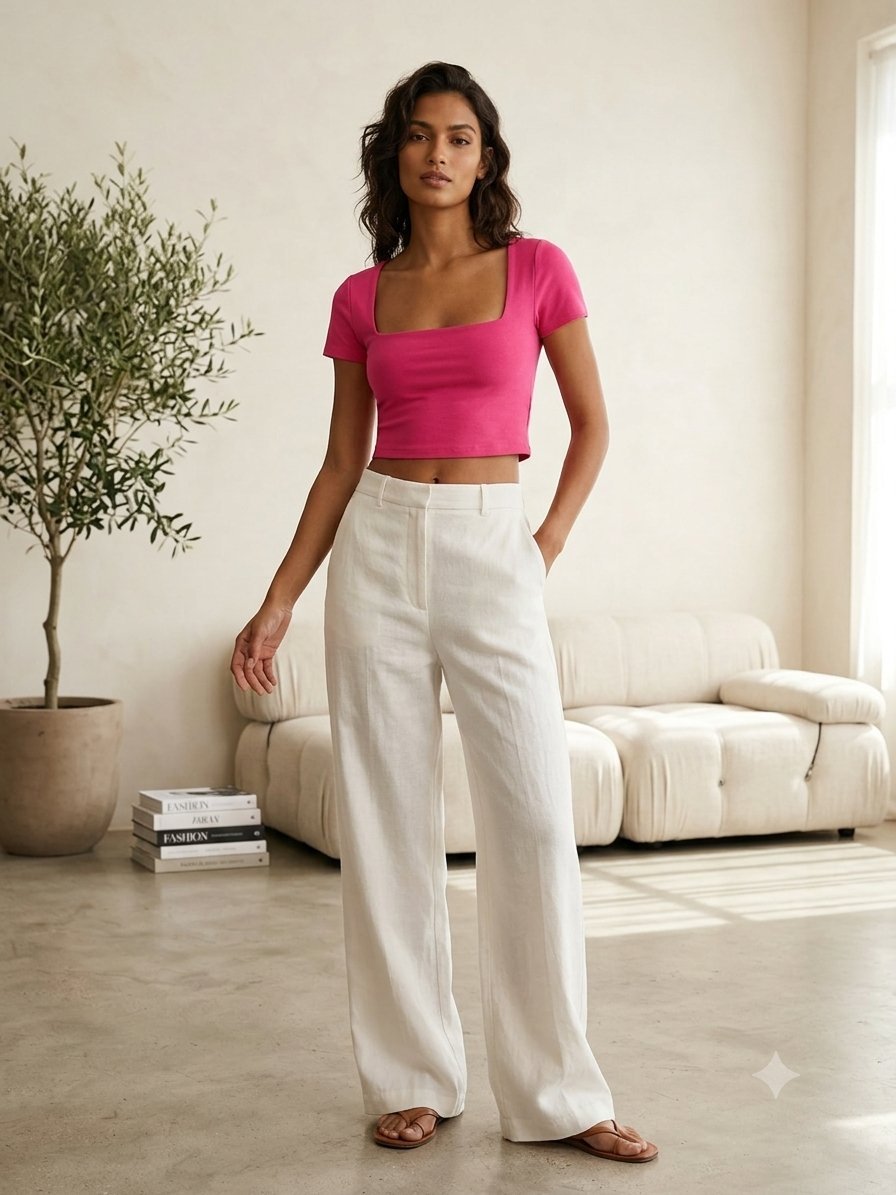 ZARA. CROP TOP🩷🩷🩷. TAILLE 38/M
