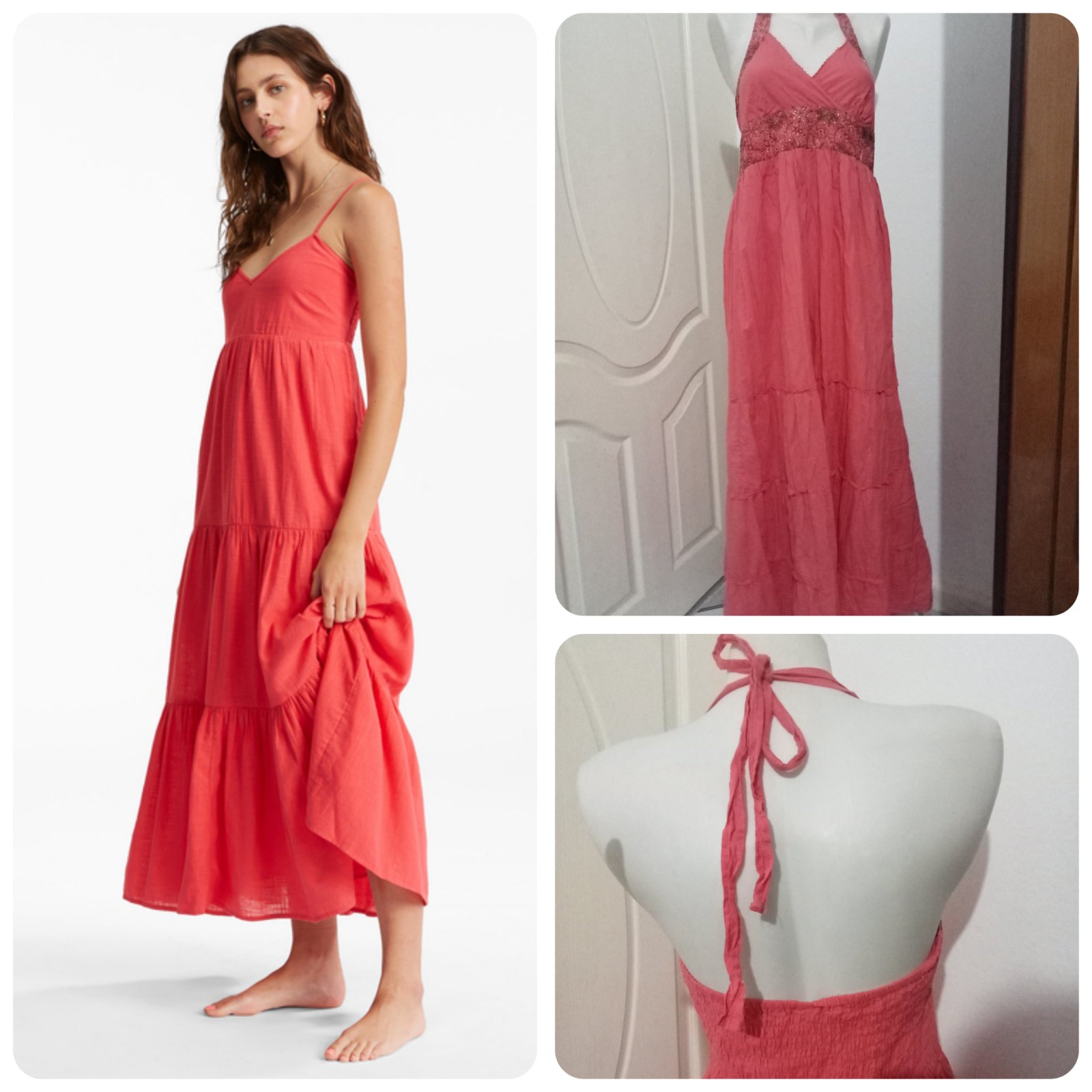 Robe de plage 100% Coton. Taille 38/40