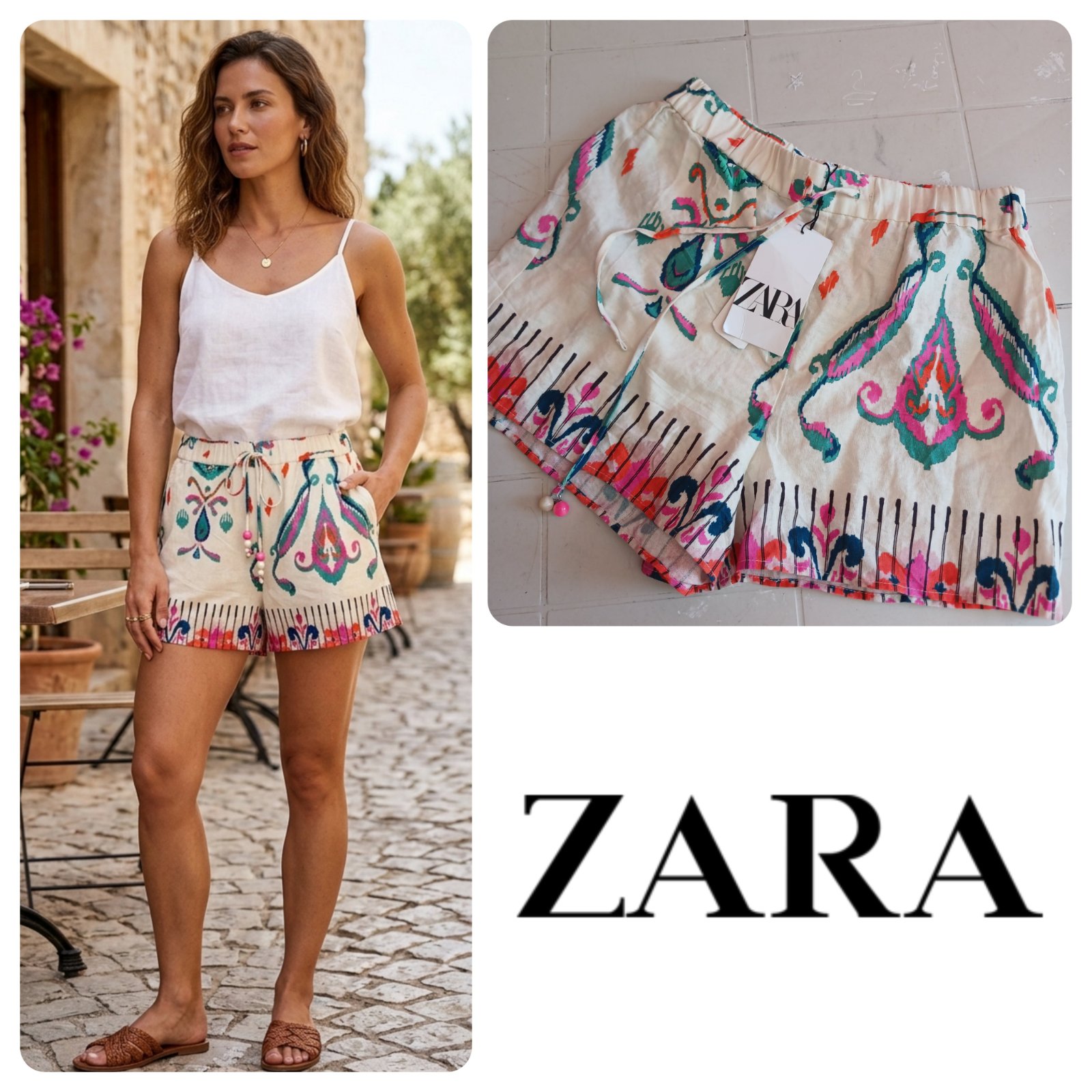 Short ZARA. Neuf avec étiquette 🏷  Taille 36/S.