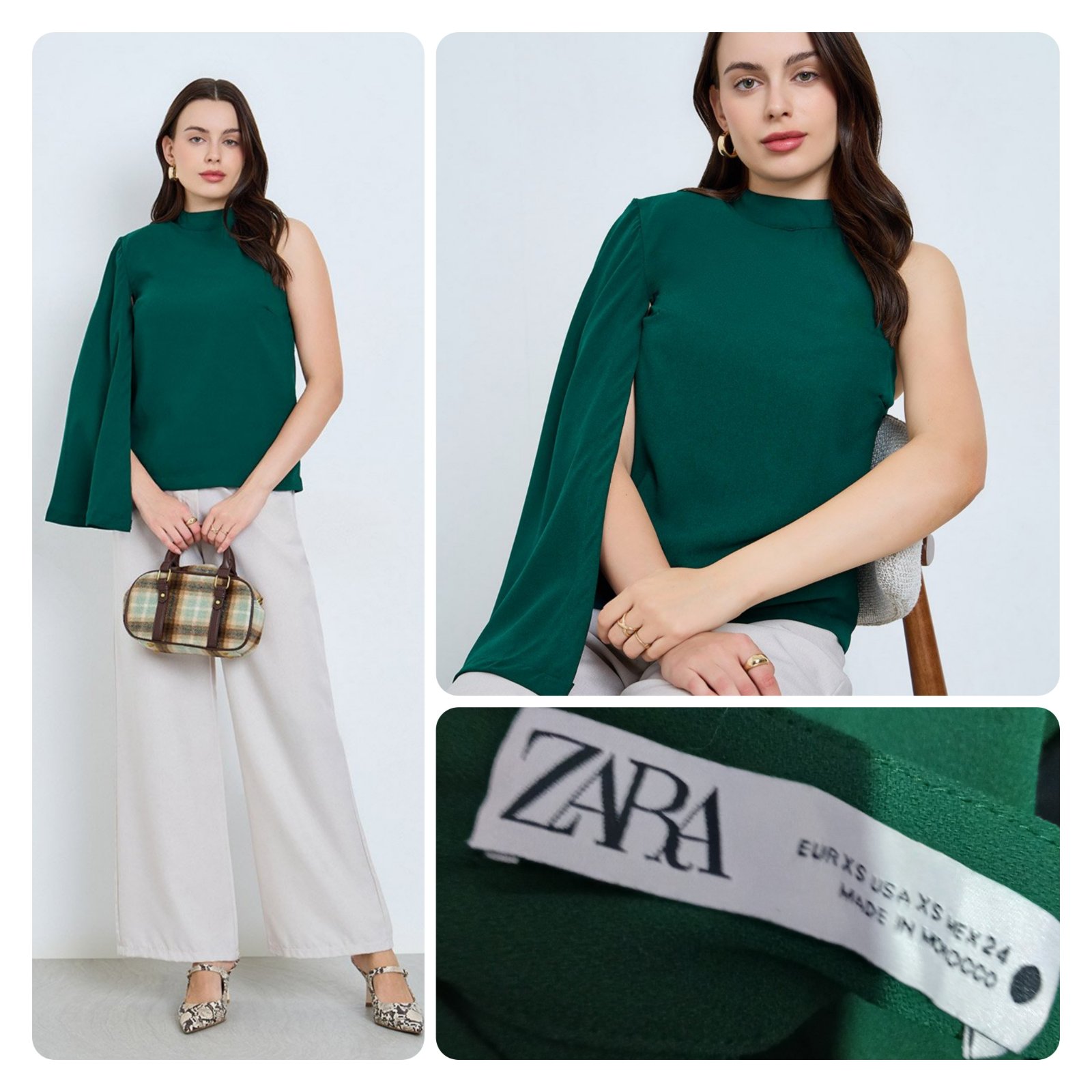 ZARA. TAILLE 34/XS. NEUVE. 